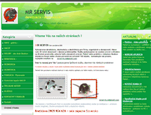 Tablet Screenshot of deratizacnyportal.sk